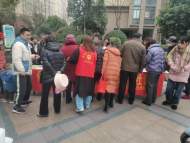 城南鎮東方紅社區：開展“倡導文明新風，共建文明社區”創城宣傳活動