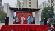 長豐縣下塘鎮(zhèn)：文化送到家門口 居民看戲真過癮