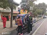 庙岗镇开展电动三轮车违规载人集中整治工作