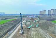 合肥新橋機場S1線壽縣段建設加速推進