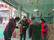 蚌山區黃莊街道東方紅社區開展托育機構安全隱患排查