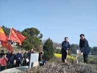 宜秀區(qū)楊橋鎮(zhèn)螺山村開展“緬懷寄哀思 展望新未來(lái)”清明祭掃活動(dòng) 