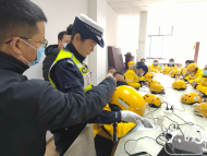 《安徽省電動自行車管理條例》實施 合肥交警包河大隊送法進企業 