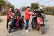 廬江縣盛橋鎮(zhèn)全面開展電動自行車交通安全宣傳
