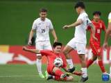U20男足亚洲杯：中国队战平吉尔吉斯斯坦晋级八强