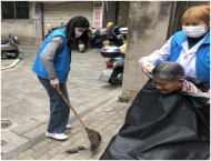 安慶市宜城路街道：情滿婦女節，上門義剪暖人心