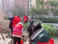 雪華鄉(xiāng)（宏業(yè)村街道）沈圩社區(qū)開(kāi)展“春暖三月學(xué)雷鋒植樹(shù)增綠我先行”活動(dòng)