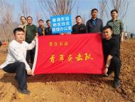 不負韶光添新綠——巢湖東站綜管辦開展義務植樹活動