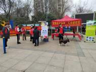 鼓樓街道月亮島社區：寵物養護科普、義診進社區