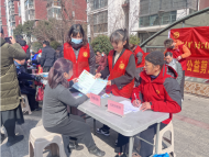 雪華鄉（宏業村街道）第一社區開展學雷鋒志愿服務系列活動