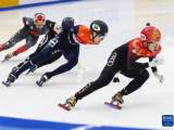 2023年短道速滑世锦赛：中国男队闯入5000米接力A组决赛