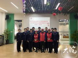 合肥高铁南站志愿服务联合会接待合肥监狱团委青年民警来访