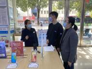 肥西縣總工會開展窗口單位文明創建督查工作