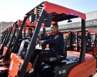 “巢湖產”智能電動叉車沖刺首季“開門紅”