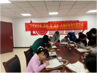 合肥循環園社工站： “巧手繪文明，環?！畮А丶摇?手繪環保袋主題活動