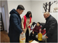 安慶市宜紡社區：走訪慰問空巢老人  溫情傳遞暖人心