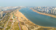 “靚淮河”鋪上金沙灘