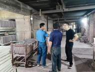 懷寧縣應急局到雷埠鄉(xiāng)工貿(mào)企業(yè)開展安全檢查工作