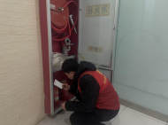 天橋街道華昌街社區開展消防安全檢查筑牢安全“防火墻”