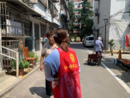 黃莊街道紅旗社區開展居民養老保險政策宣傳活動
