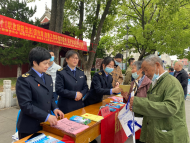 桐城開展第21個《職業(yè)病防治法》宣傳周活動