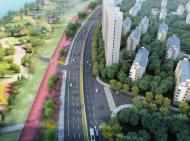 蚌埠市開工建設濱河南路三期東段
