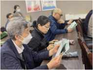 亳州路街道濱南社區開展“友鄰課堂·憶崢嶸歲月紅色課堂”黨員特色活動