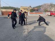 懷寧縣石鏡派出所：著眼實戰  以練強警 