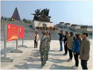 安慶市迎江區(qū)天后宮社區(qū)：清明祭奠英烈士  重溫誓詞守初心