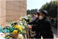 池州市卓爾社工黨支部主題黨日活動(dòng)——清明祭英烈，共鑄中華魂