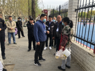 雪華鄉（宏業村街道）第四社區開展校園周邊食品安全檢查 