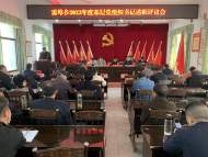 懷寧縣雷埠鄉召開2022年度基層黨組織書記述職評議會
