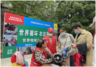 世界循環 衣舊有愛——西園街道社區居家養老合作社開展愛心縫補服務宣傳活動