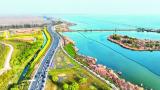环湖大道 春意盎然