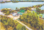 銅陵市口袋公園景色美