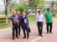 淮北社科聯(lián)領(lǐng)導(dǎo)到淮海東路學(xué)校調(diào)研   