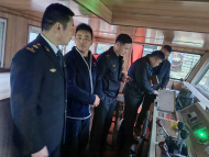 六安市交通執法支隊扎實開展重點跟蹤船舶現場檢驗工作