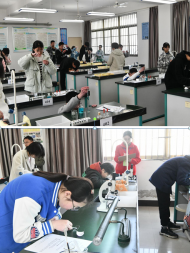 肥西縣 2023年初中學業(yè)水平實驗操作考試順利開考