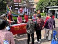 鼓樓街道小東街社區新時代文明實踐站開展暖民心行動宣傳工作
