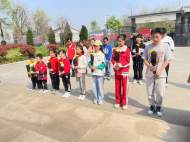 姚李鎮關山村新時代文明實踐站開展“我們的節日?精神的家園”——“緬懷革命先烈 弘揚奉獻精神”清明祭英烈活動 