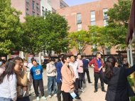 雪華鄉宏業村街道舉辦西片區社區基層黨建工作季度觀摩交流會
