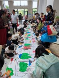 高新區梧桐社區開展“童心繪地球  攜手向自然”活動