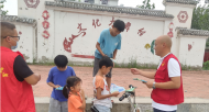 石湖鄉團委：遠離溺水 安全“童”行