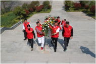 潁上縣紅雨傘志愿者協(xié)會(huì)開展祭奠革命先烈學(xué)習(xí)活動(dòng)