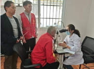 青年街道中平社區(qū)：情暖夕陽 珍愛光明
