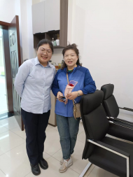 邮储银行滁州明光市支行举办母亲节感恩活动