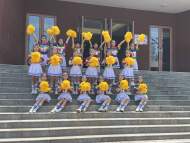 宿州一小汴河校區學子參加埇橋區首屆中小學生啦啦操比賽