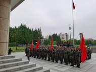 民兵點驗展風采 鏗鏘誓言顯擔當