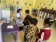 蚌山區(qū)黃莊街道開(kāi)展“健康口腔進(jìn)幼兒園”活動(dòng)