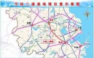 寧杭鐵路二通道地理位置示意圖曝光  將經過郎溪廣德